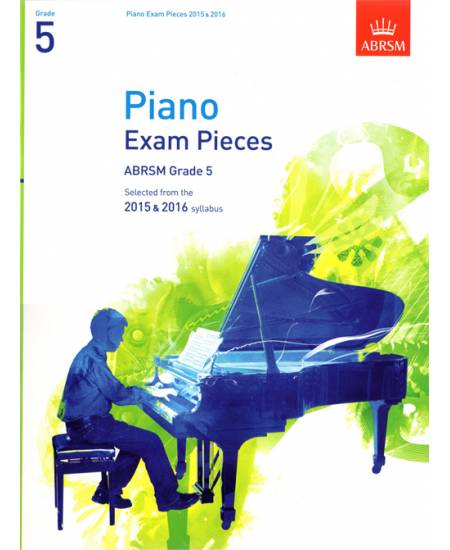 2015-2016鋼琴考試指定曲 第5級