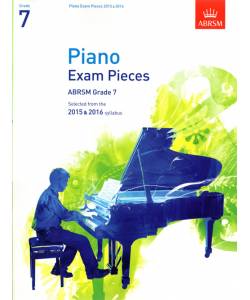 2015-2016鋼琴考試指定曲 第7級