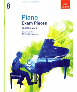 2015-2016鋼琴考試指定曲 第8級