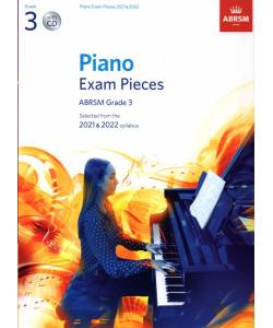 2021-2022 鋼琴考試指定曲(含CD) 第3級