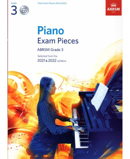 2021-2022 鋼琴考試指定曲(含CD) 第3級