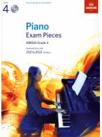 2021-2022 鋼琴考試指定曲(含CD) 第4級