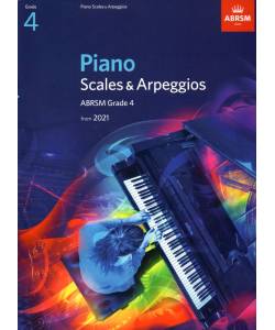 鋼琴音階範例(2021年起) 第4級