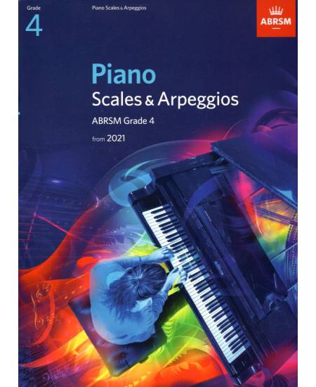 鋼琴音階範例(2021年起) 第4級