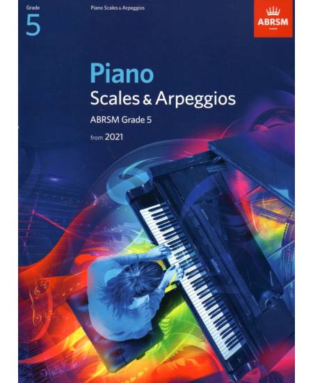 鋼琴音階範例(2021年起) 第5級