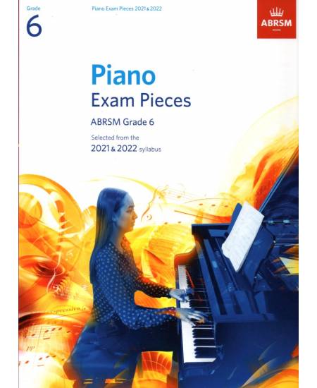 2021-2022 鋼琴考試指定曲 第6級