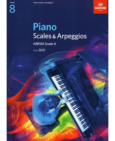 鋼琴音階範例(2021年起) 第8級