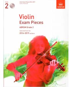 2016-2019小提琴考曲(含CD) 第2級
