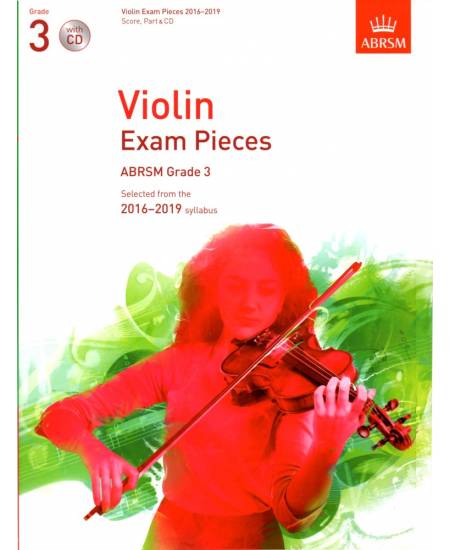2016-2019小提琴考曲(含CD) 第3級