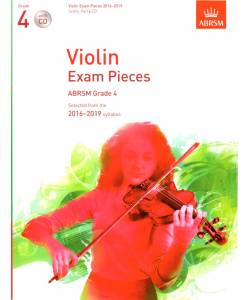 2016-2019小提琴考曲(含CD) 第4級