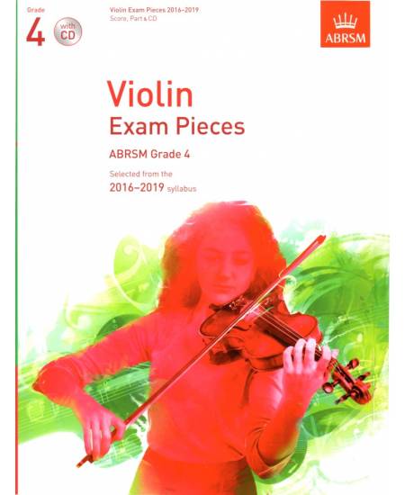 2016-2019小提琴考曲(含CD) 第4級