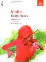 2016-2019小提琴考曲 第4級