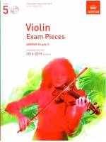 2016-2019小提琴考曲(含CD) 第5級