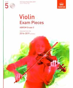 2016-2019小提琴考曲(含CD) 第5級